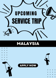 upcoming service trip